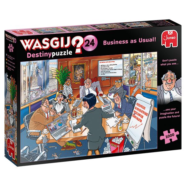 1000 pcs - WASGIJ Destiny: #24, Business as Usual!