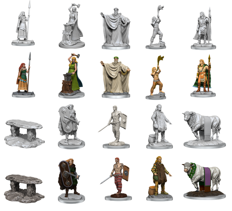 Pathfinder Deep Cuts Miniatures: Brigante Celts