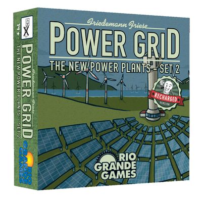 Power Grid Recharged: New Power Plant Cards Set 2