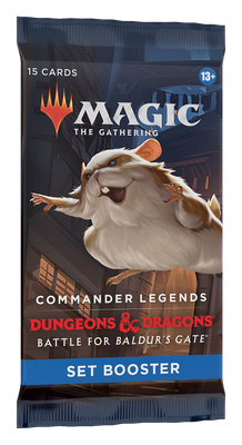 Magic the Gathering TCG Commander Legends: Battle For Baldur&#39;s Gate Set Booster Pack