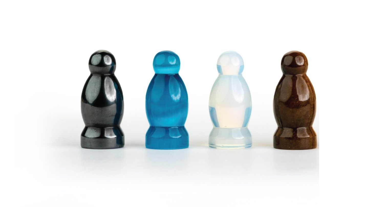 Catan Premium Stone Robber &amp; Metal Dice Set