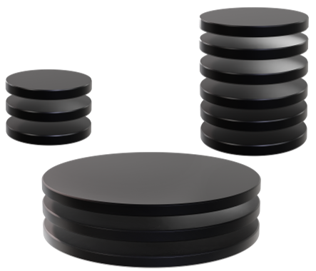 Pathfinder Deep Cuts Miniatures: Black Bases - Assorted (12)