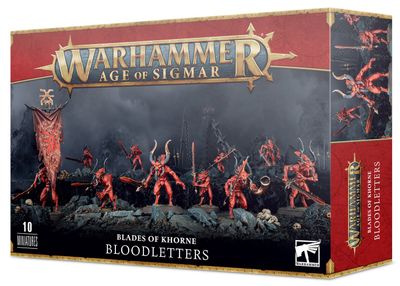 Warhammer 40K: Chaos Daemons (Khorne)/Age of Sigmar: Blades of Khorne - Bloodletters