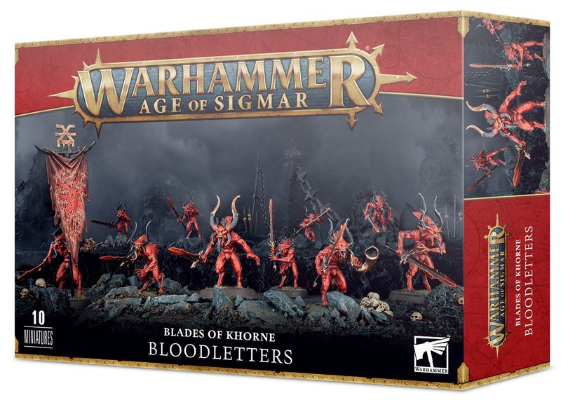 Warhammer 40K: Chaos Daemons (Khorne)/Age of Sigmar: Blades of Khorne - Bloodletters