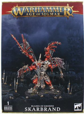Warhammer 40K: Chaos Daemons (Khorne)/Age of Sigmar: Blades of Khorne - Skarbrand The Bloodthirster