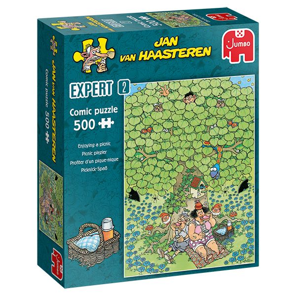 500 pcs - Jan van Haasteren: Enjoying a Picnic