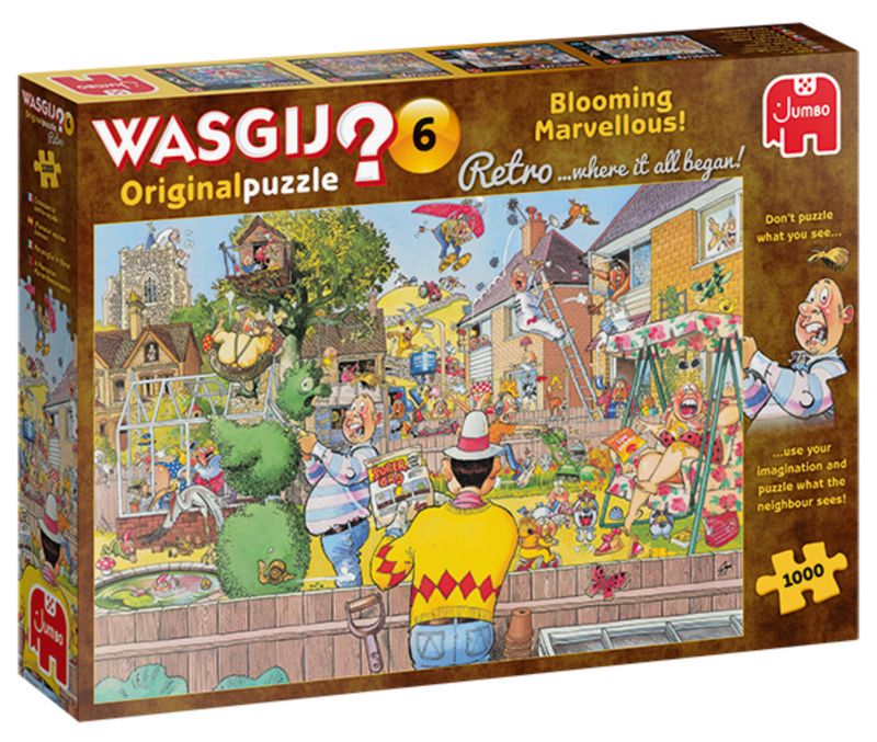 1000 pcs - WASGIJ Retro Original: #6, Blooming Marvellous!