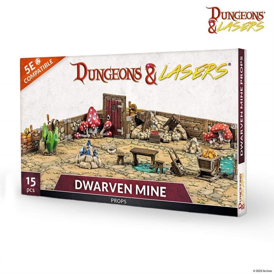 Dungeons &amp; Lasers: Dwarven Mine - Props