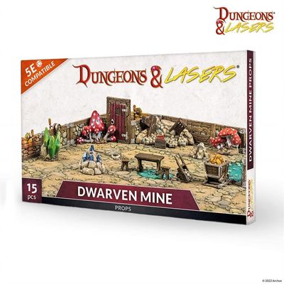 Dungeons &amp; Lasers: Dwarven Mine - Props