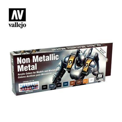 Non-Metallic Metal 8 Piece Paint Set
