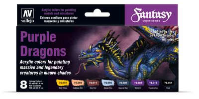 Vallejo: Fantasy Colour Series - Purple Dragons
