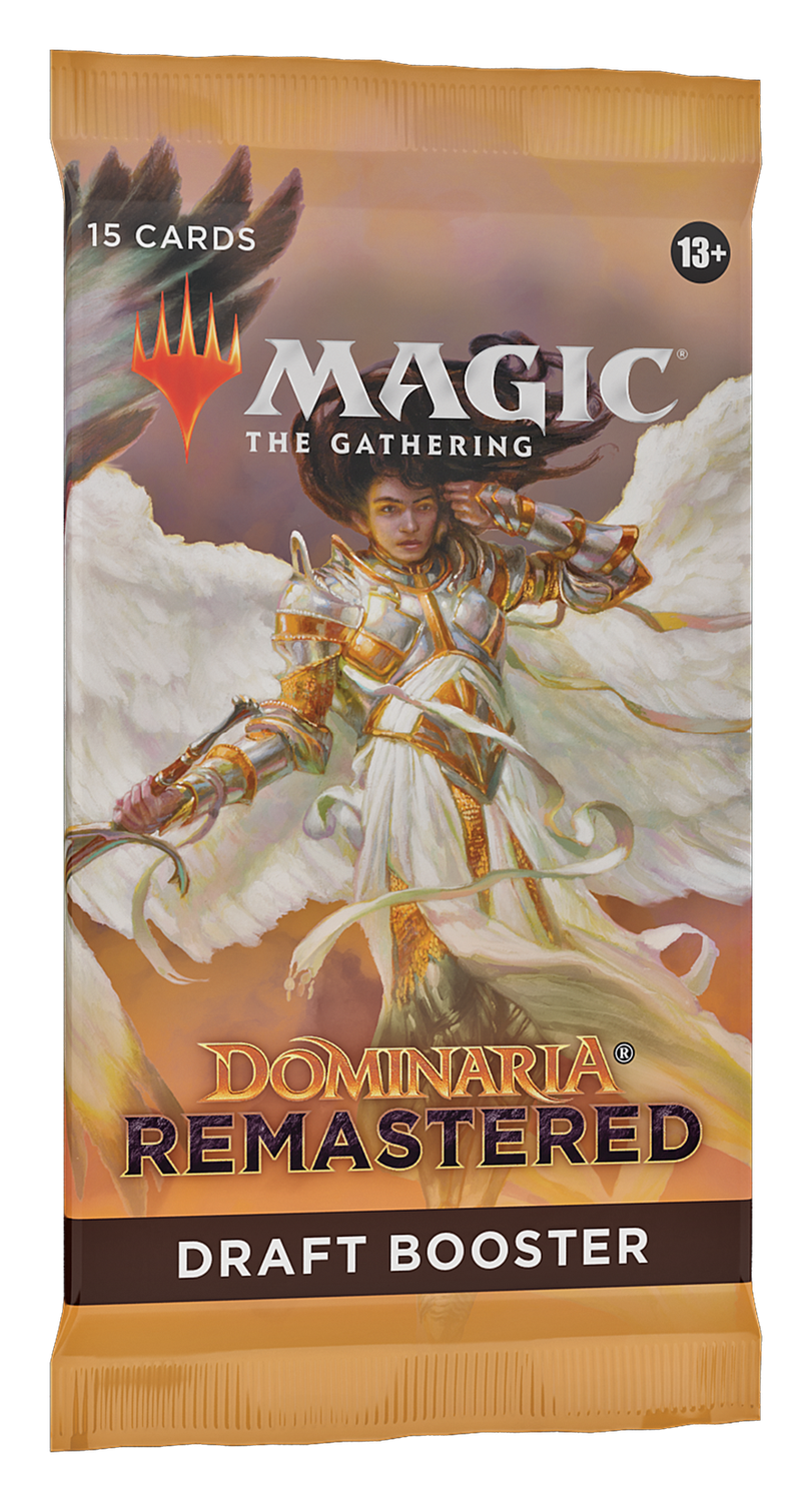 Magic The Gathering TCG Dominaria Remastered Draft Booster Pack