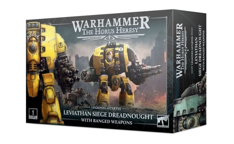 Warhammer: The Horus Heresy - Legiones Astartes - Leviathan Siege Dreadnought with Ranged Weapons