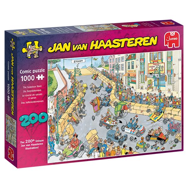 1000 pcs - Jan van Haasteren: The Soapbox Race (Illustration Celebration)