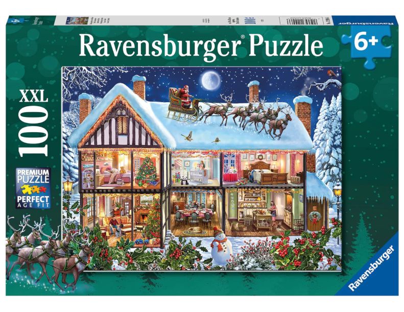 100 pcs - Christmas at Home (XXL)