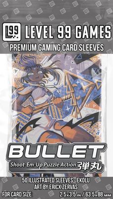 Sleeves - 63.5x88mm Level 99 - 50/pk - Bullet -