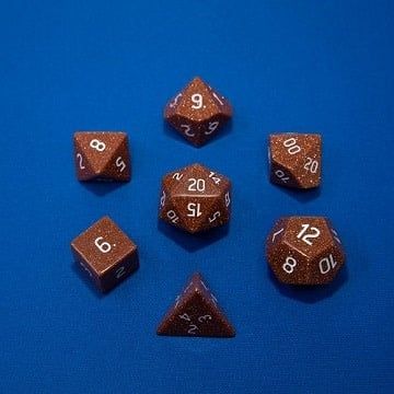 7-Piece RPG Dice Set: Gemstone -