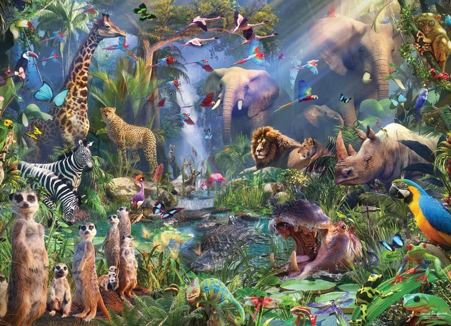 1000 pcs - Into the Jungle