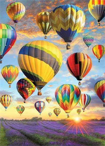 1000 pcs - Hot Air Balloons