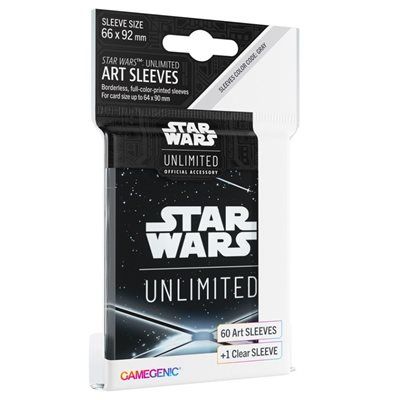 Sleeves - 66x92mm (Standard TCG) Star Wars Unlimited 61/pack - 