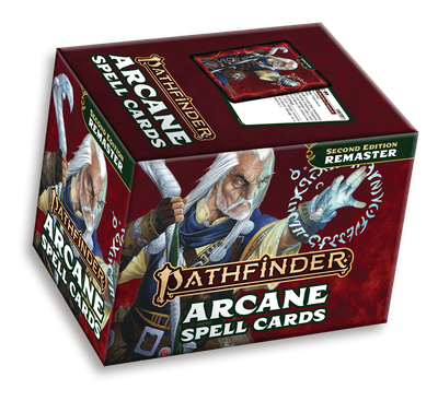 Pathfinder RPG 2E Remastered Spell Cards -