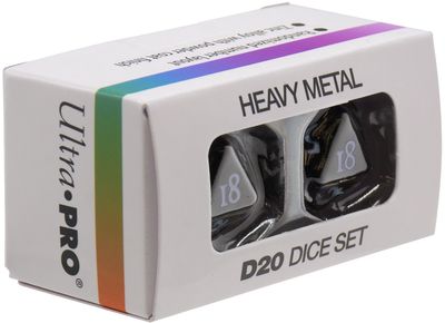 UP Dice Heavy Metal Vivid D20 Set -