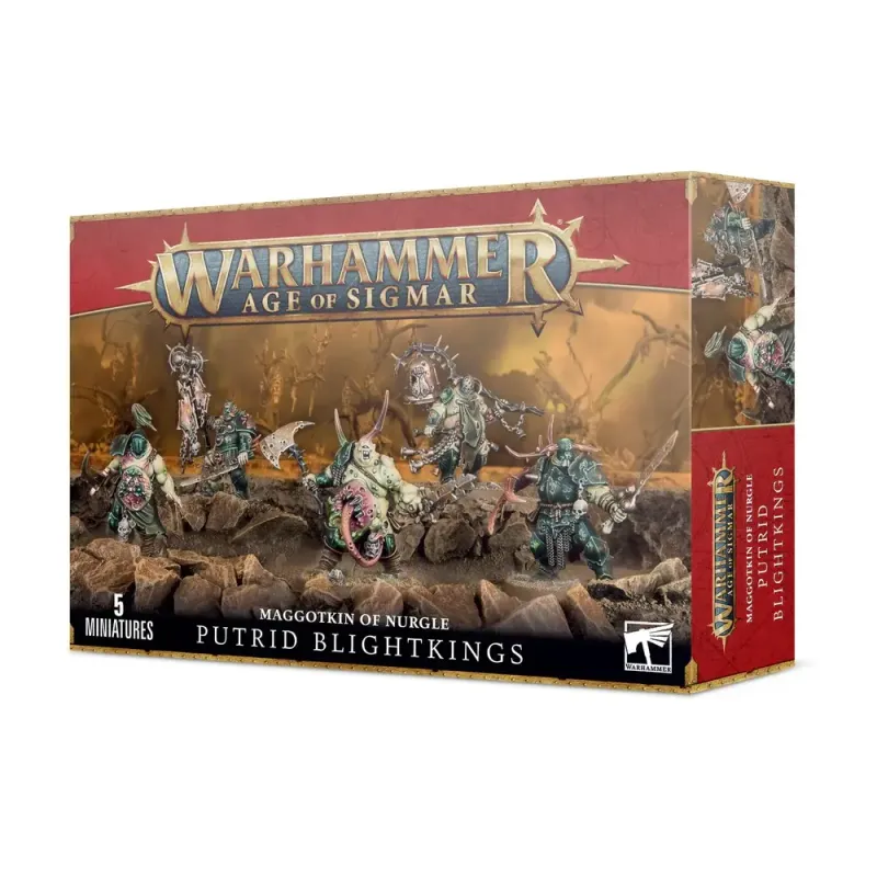 Warhammer Age of Sigmar: Maggotkin of Nurgle - Putrid Blightkings