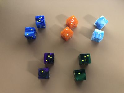 Cool Cairns Cubes: 2 Pack (D6 Dice)