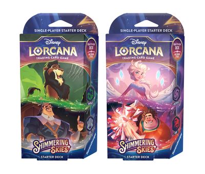 Disney Lorcana TCG Shimmering Skies Starter Deck -