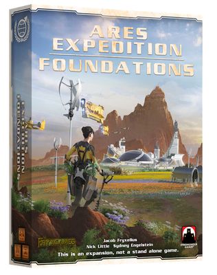 Terraforming Mars Card Game Ares Expedition: Foundations Expansion