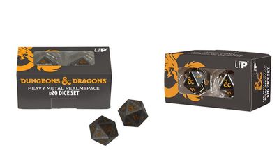 UP Dice Heavy Metal D&amp;D Realmspace D20 Set