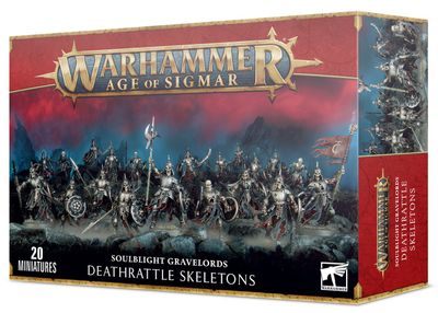 Warhammer Age of Sigmar: Soulblight Gravelords - Deathrattle Skeletons