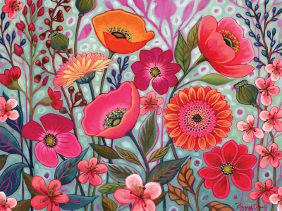 275 pcs - Shady Garden (Easy Handling)