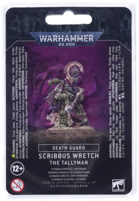 Warhammer 40K: Chaos Space Marines (Death Guard) - Scribbus Wretch The Tallyman