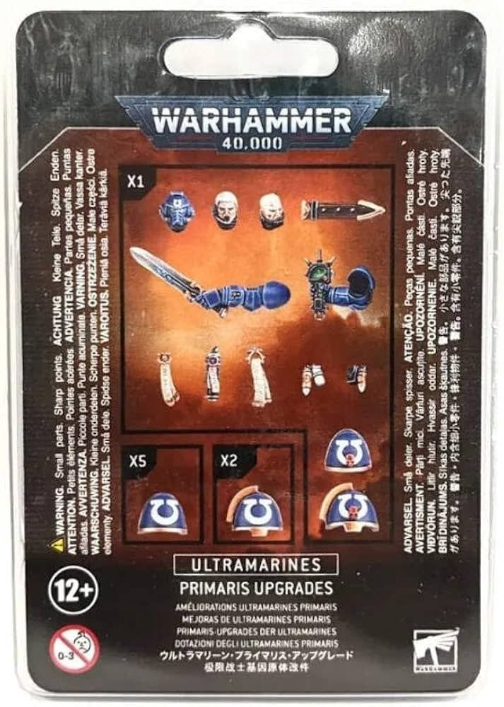 Warhammer 40K: Space Marines (Ultramarines) - Primaris Upgrades