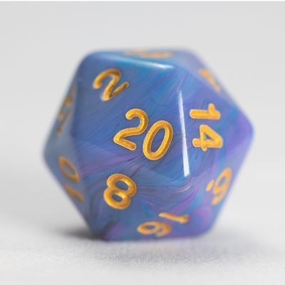 7-Piece RPG Dice Set: Unicorn -