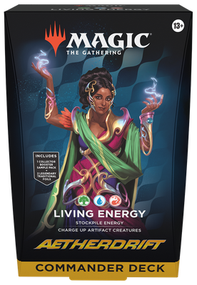 Magic the Gathering TCG Aetherdrift Commander Deck
