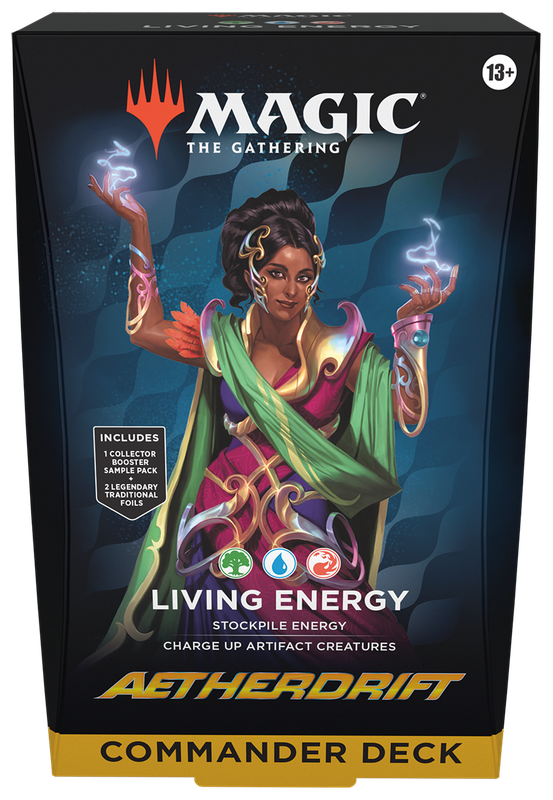 Magic the Gathering TCG Aetherdrift Commander Deck
