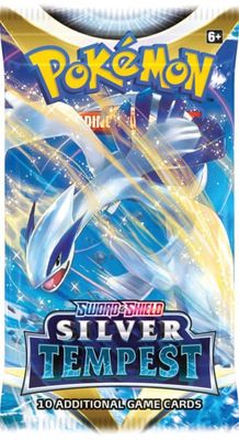 Pokemon TCG - Sword &amp; Shield: Silver Tempest Booster Pack