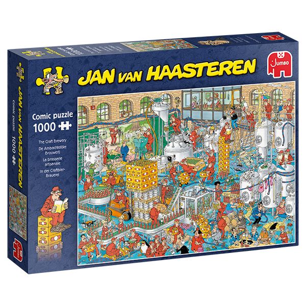 1000 pcs - Jan van Haasteren: The Craft Brewery
