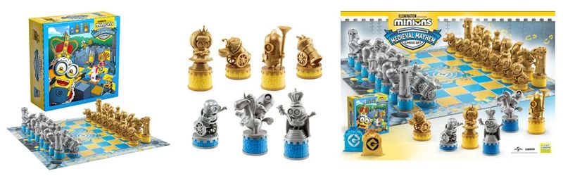 Chess Set - Minions: Medieval Mayhem