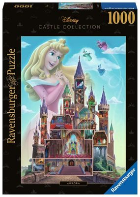 1000 pcs - Disney Castle Collection: Aurora
