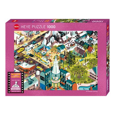 1000 pcs - Movie Masters: Tarantino Films (Clérisse)