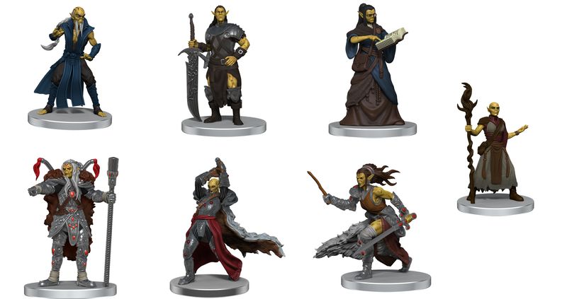 D&amp;D Icons of the Realms: Githyanki Warband Premium Painted Miniature Pack