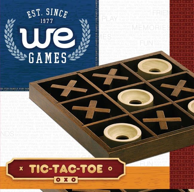 Wooden Tic-Tac-Toe Game