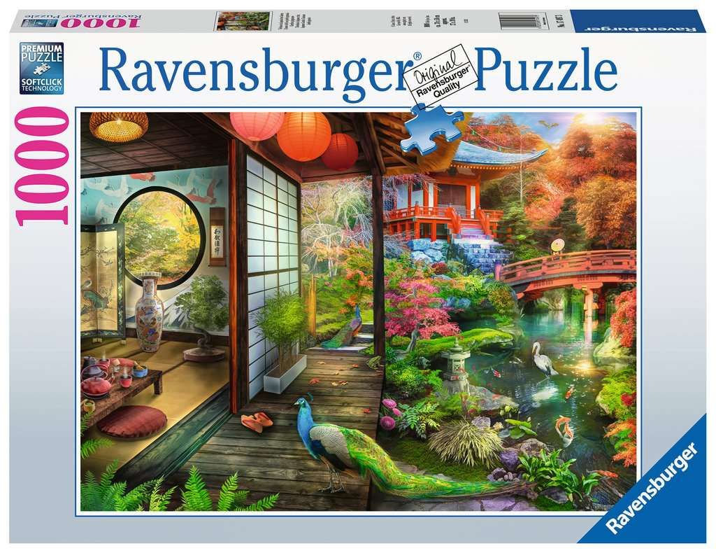 1000 pcs - Japanese Garden Teahouse