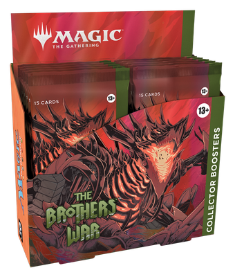 Magic The Gathering TCG The Brothers War Collector Booster Box