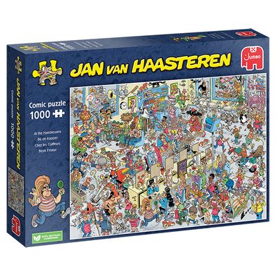 1000 pcs - Jan van Haasteren: At The Hairdressers