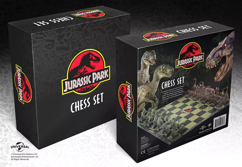 Chess Set - Jurassic Park