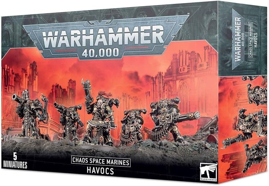 Warhammer 40K: Chaos Space Marines - Havocs